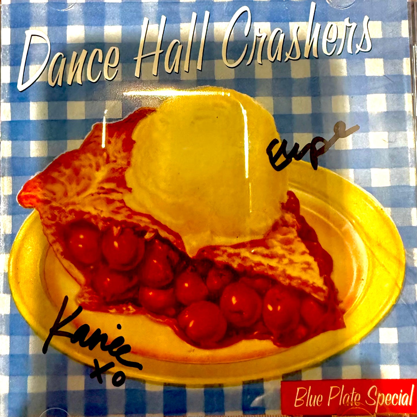 Dance Hall Crashers - Signed Blue Plate Special CD