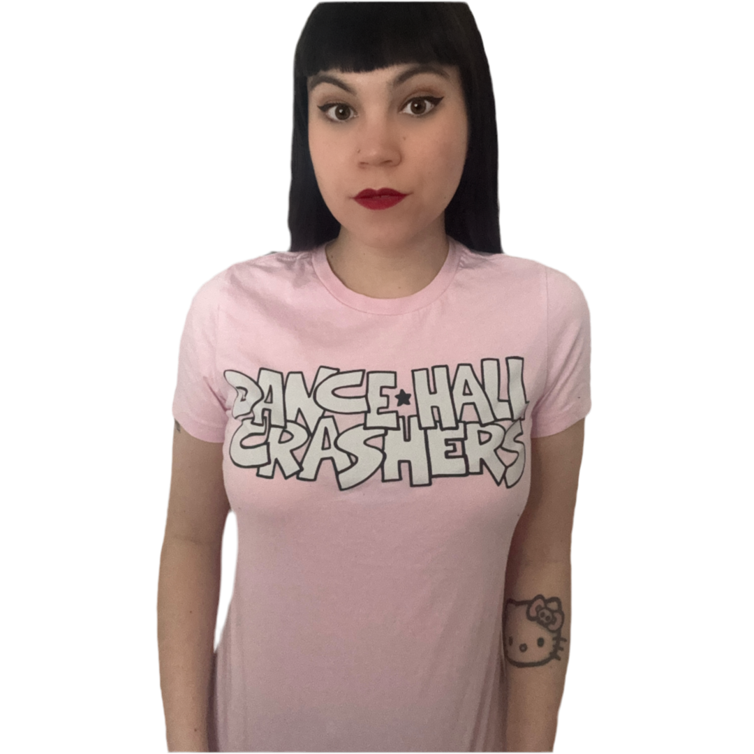 Dance Hall Crashers - Ladies Pink Logo