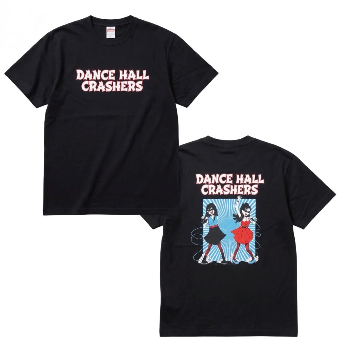Dance Hall Crashers - Elyse and Karina - Japan Shirt - Black