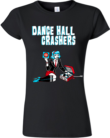 Dance Hall Crashers - Record Girl T-Shirt