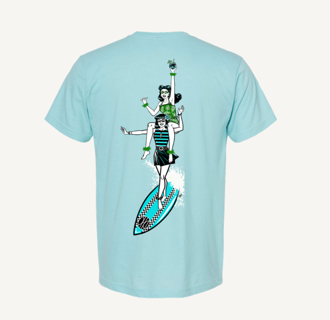 Dance Hall Crashers - Hawaii T-Shirt - Teal