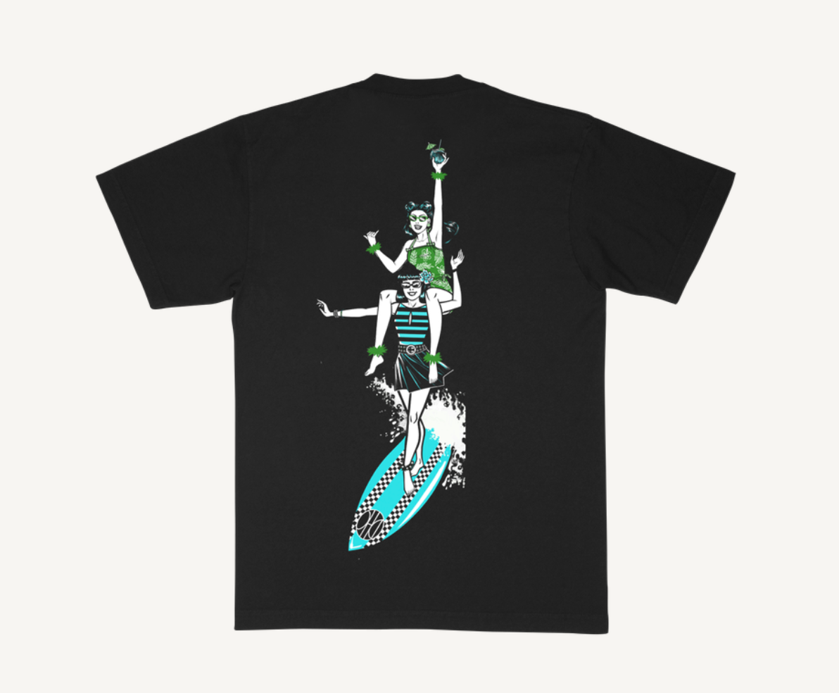 Dance Hall Crashers - Hawaii T-shirt - Black