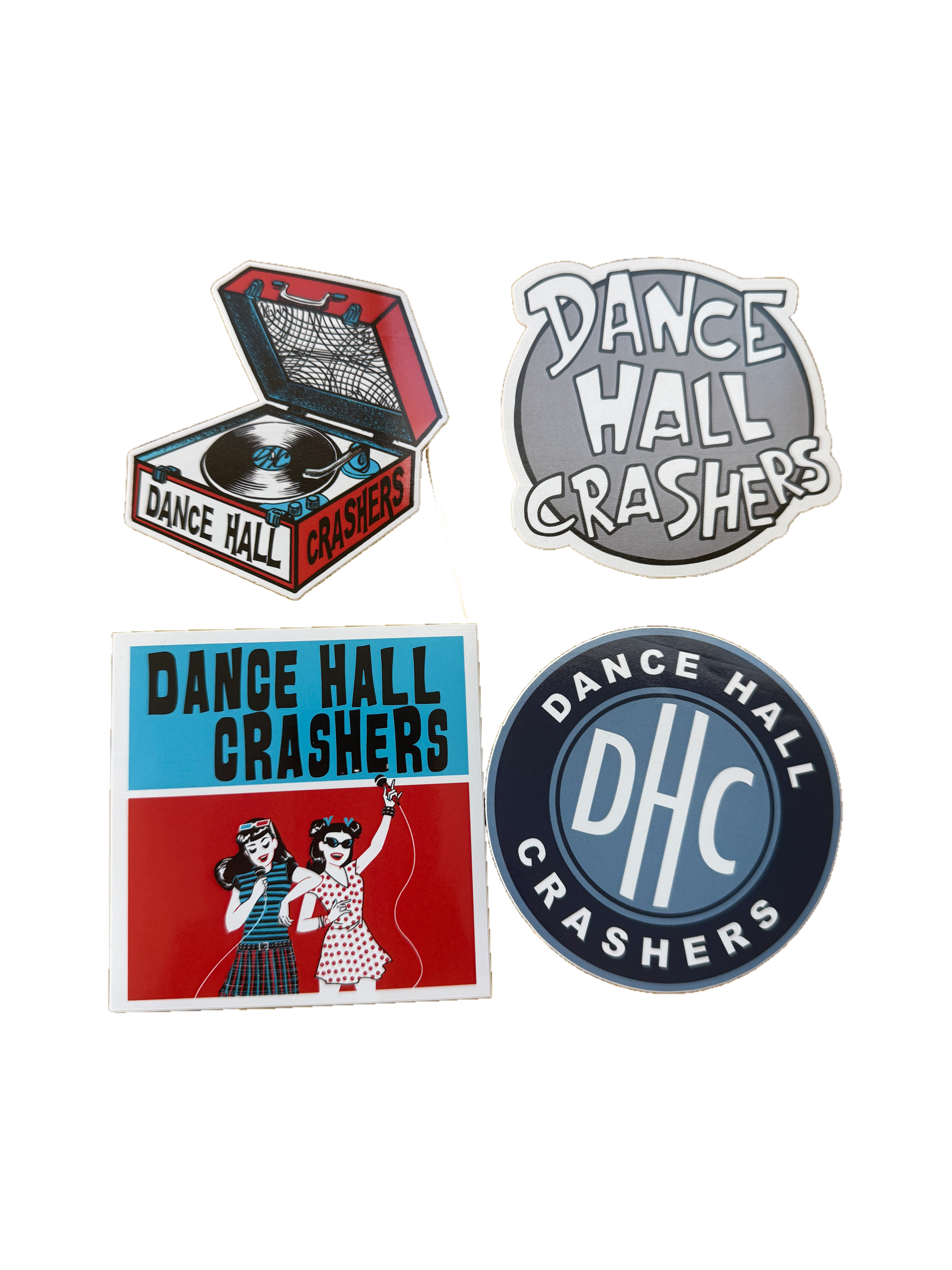 Dance Hall Crashers - Sticker Pack