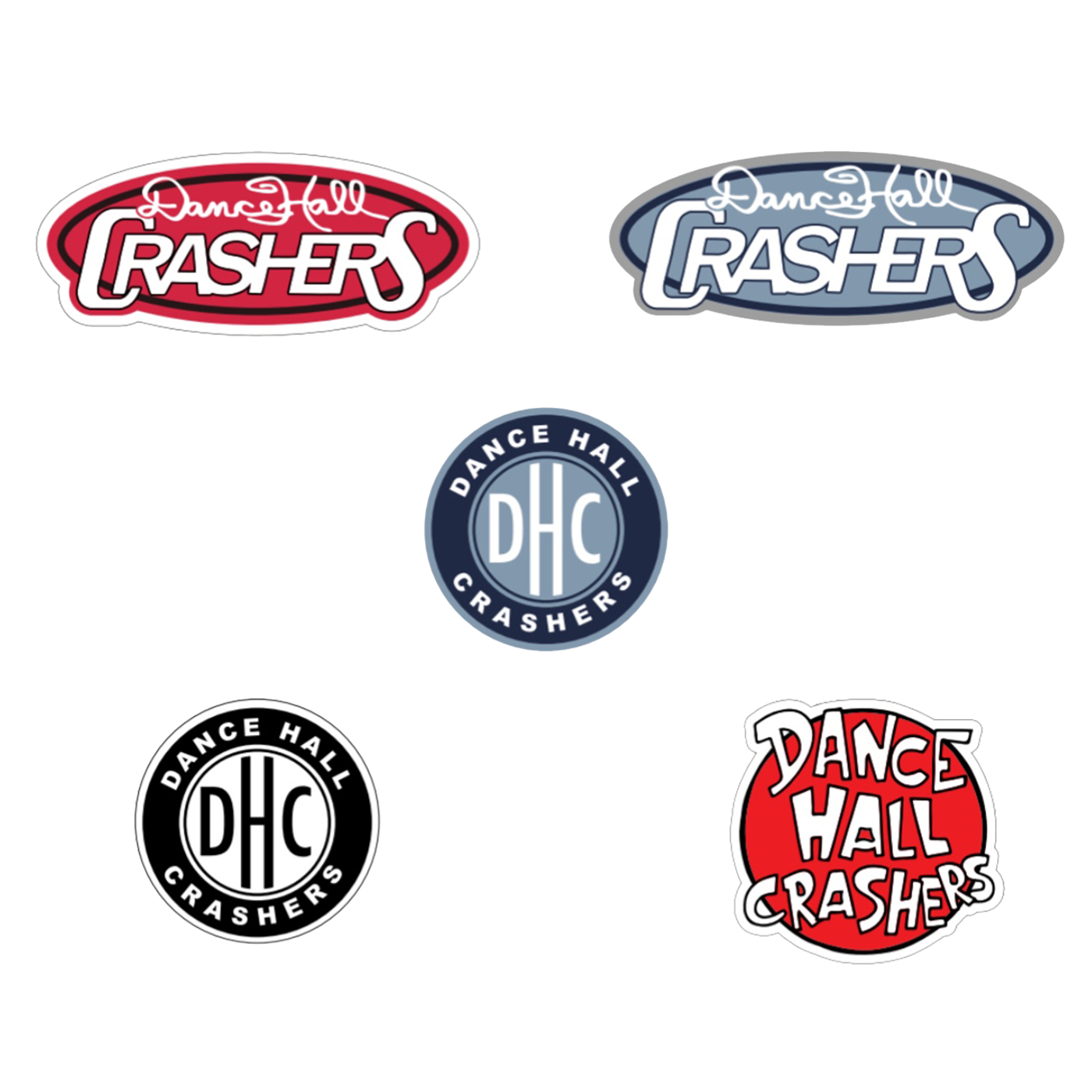 Dance Hall Crashers - Sticker Pack